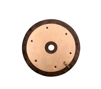 Follower plate for tapered or straight side pail  1 inch I.D.