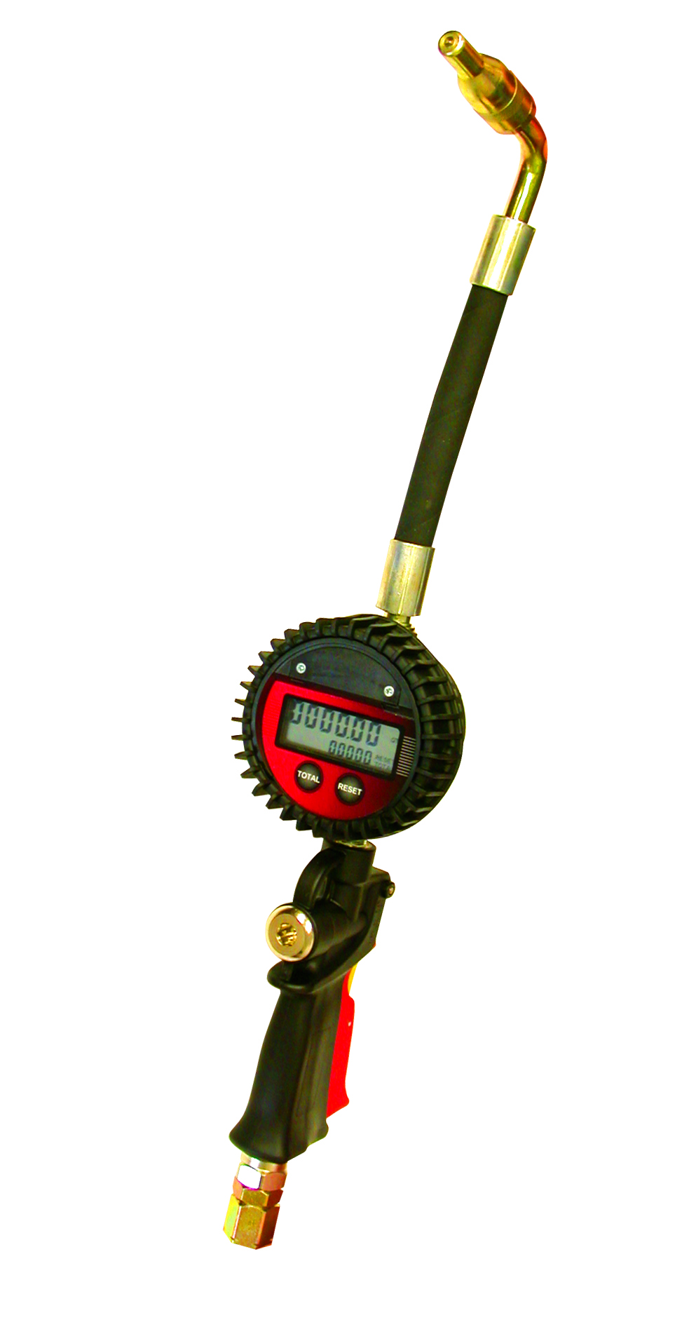 Digital totalizing meter w/ handle 