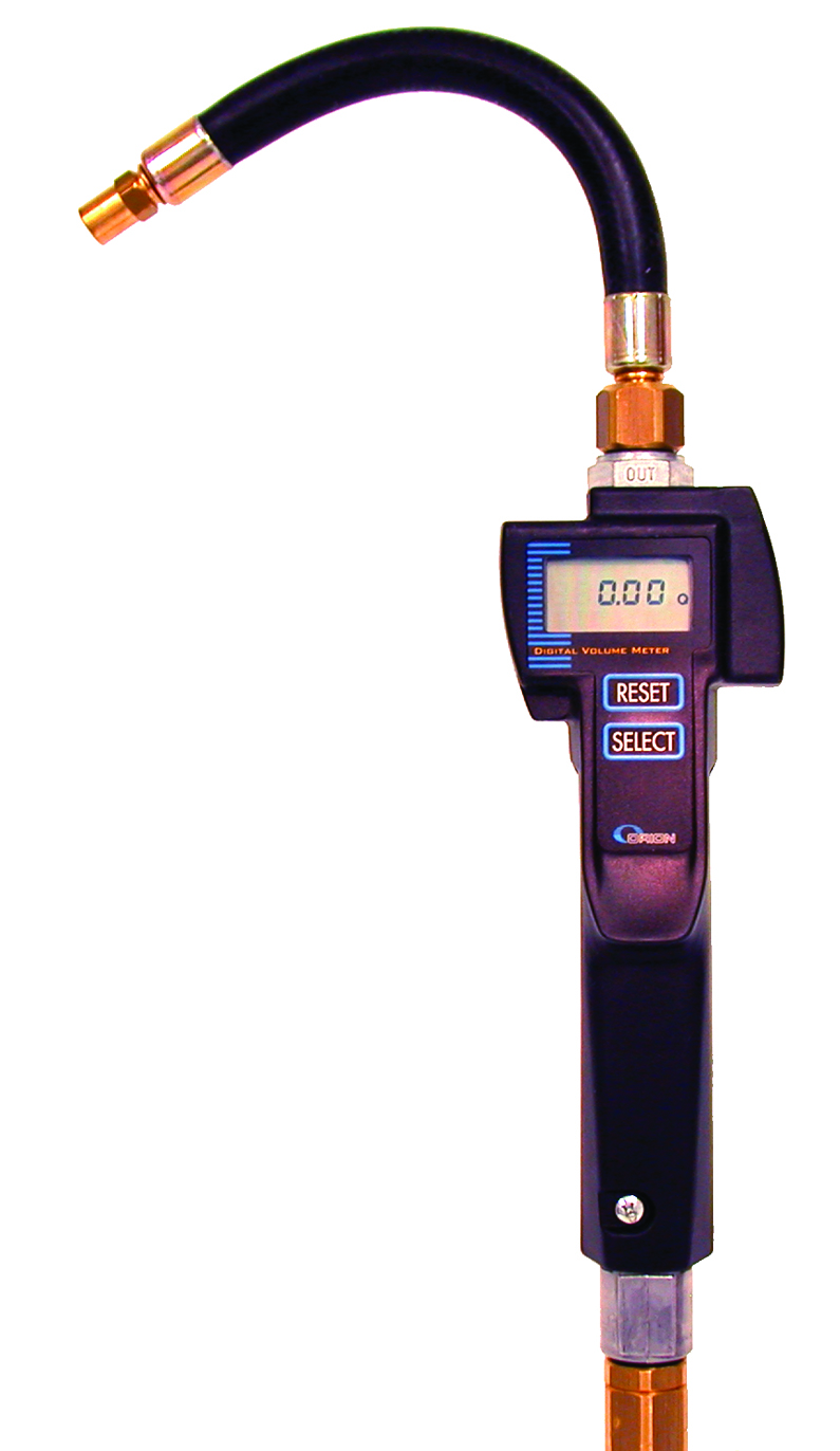 Digital totalizing meter w/ hose 