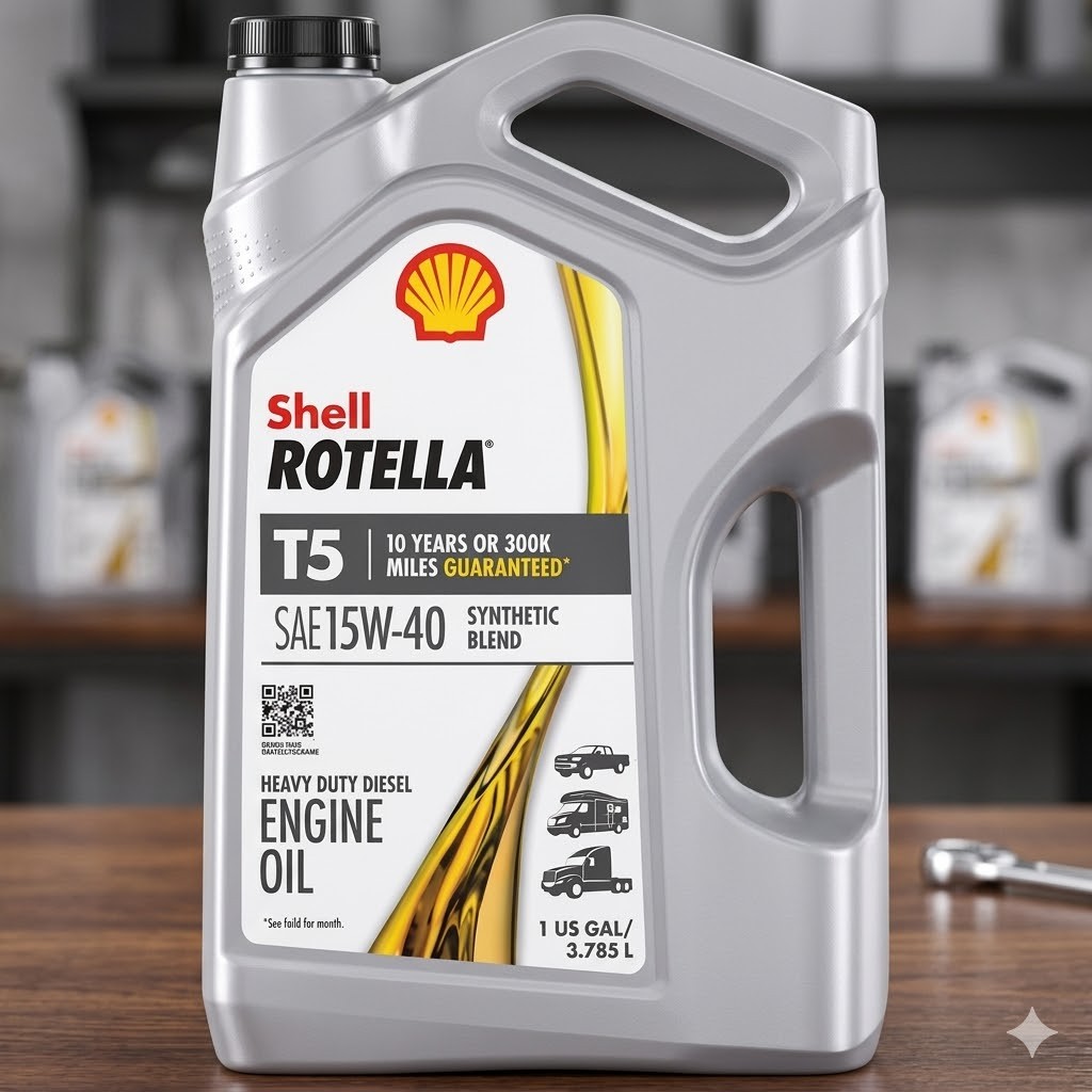 Shell Rotella T5 15W40CK4 3*1 Gallon Case