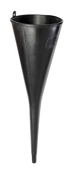 King size plastic funnel 4-1/2. Case of 12 units