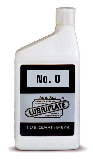LUBRIPLATE PETROLEUM-BASED MACHINE OIL No. 0 L0000-013 (12*2 Lb/Case)