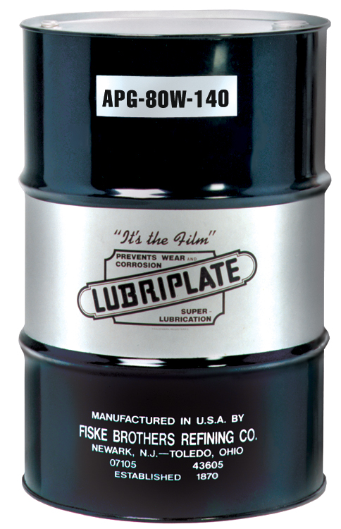 LUBRIPLATE APG-80W-140, L0124-040 MULTY-GRADE GEAR LUBRICANT (415LB/DRUM)