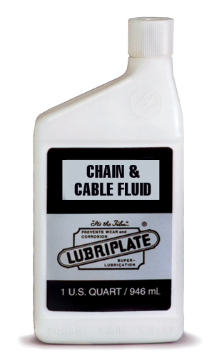 LUBRIPLATE PETROLEUM-BASED CHAIN/CABLE FLUID L0135-013 (12*2 Lb/Case)