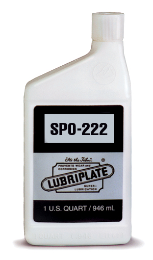 LUBRIPLATE SPO-222 GEAR AND BEARING OIL L0242-013 (12*2 Lb/Case)