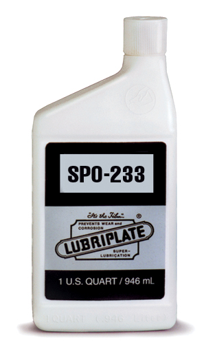 LUBRIPLATE SPO-233 GEAR AND BEARING OIL L0243-013 (12*2 Lb/Case)