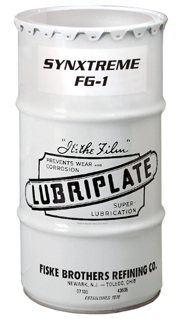 LUBRIPLATE SYNXTREME FG-1, L0306-039, SYNTHETIC FOOD GRADE GREASE (120LB/KEG)