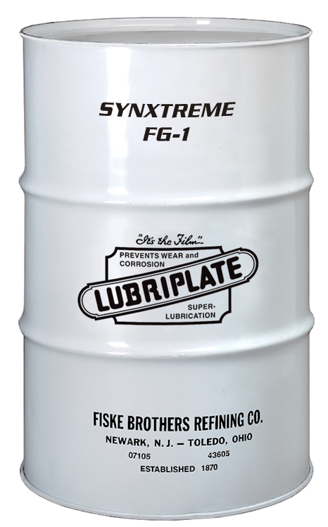 LUBRIPLATE SYNXTREME FG-1, L0306-040, SYNTHETIC FOOD GRADE GREASE (415LB/DRUM)