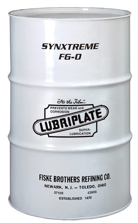 LUBRIPLATE SYNXTREME FG-0, L0307-040, SYNTHETIC FOOD GRADE GREASE (415 LB/DRUM)