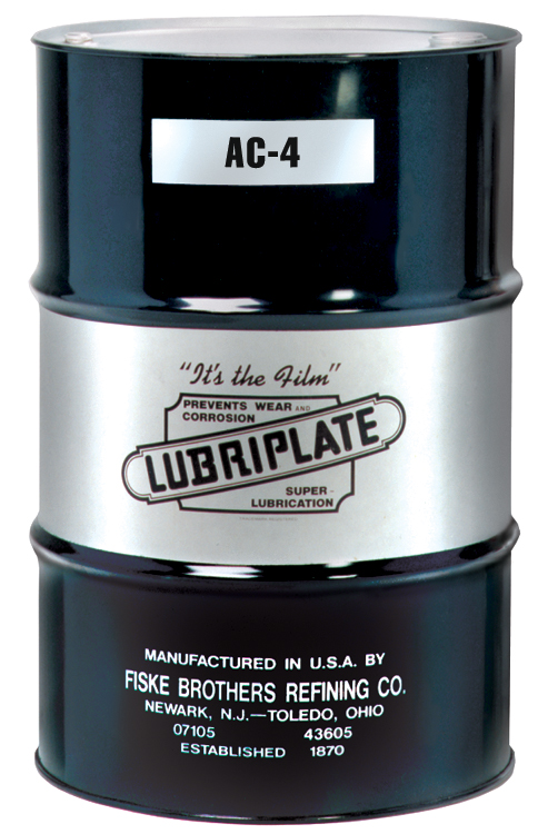 LUBRIPLATE AC-4 (AIR COMPRESSOR  OIL) PETROLEUM-BASED, ANTI-WEAR FORTIFIED COMPRESSOR OILS L0710-062 (55GL/DRUM)