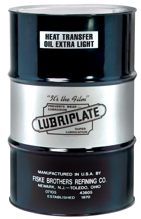 LUBRIPLATE HEAT TRANSFER OIL - EXTRA LT - LIGHT HIGH FLASH AND FIRE POINT OILS L0757-062 (55GL/DRUM)