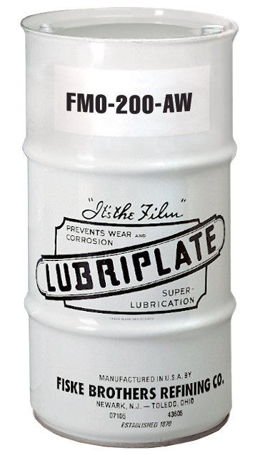 LUBRIPLATE FMO-200-AW MULTI-PURPOSE, FOOD GRADE USP WHITE MINERAL OILS L0881-061 (16GL/¼ DRUM)