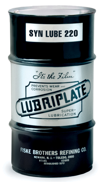 LUBRIPLATE SYN LUBE 220 POLYALPHAOLEFIN (PAO)-BASED, 100% SYNTHETIC MULTI-PURPOSE FLUIDS L0975-061 (16GL/¼ DRUM)