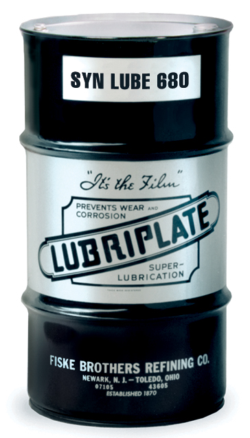LUBRIPLATE SYN LUBE 680 POLYALPHAOLEFIN (PAO)-BASED, 100% SYNTHETIC MULTI-PURPOSE FLUIDS L0978-061 (16GL/¼ DRUM)