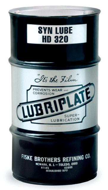LUBRIPLATE SYN LUBE HD 320 HEAVY-DUTY, EXTREME PRESSURE, POLYALPHAOLEFIN (PAO)-BASED FLUIDS L1002-061 (16GL/¼ DRUM)