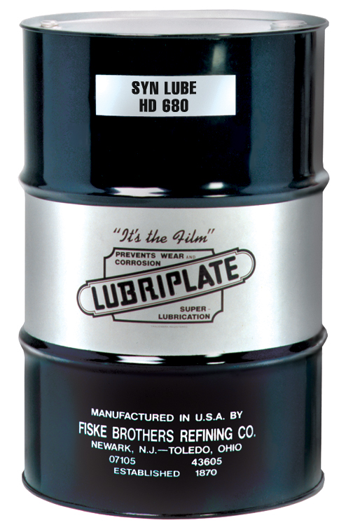 LUBRIPLATE SYN LUBE HD 680 HEAVY-DUTY, EXTREME PRESSURE, POLYALPHAOLEFIN (PAO)-BASED FLUIDS L1004-062 (55GL/DRUM)