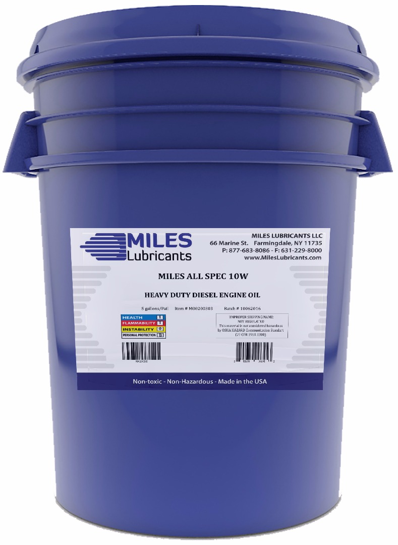 MILES ALL SPEC 10W (5 GAL. PAIL)
