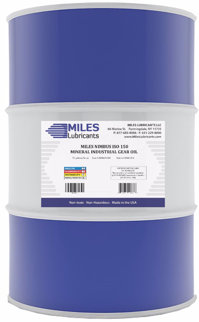 MILES NIMBUS 150 (INDUSTIAL GEAR OIL)(400 lb) DRUM