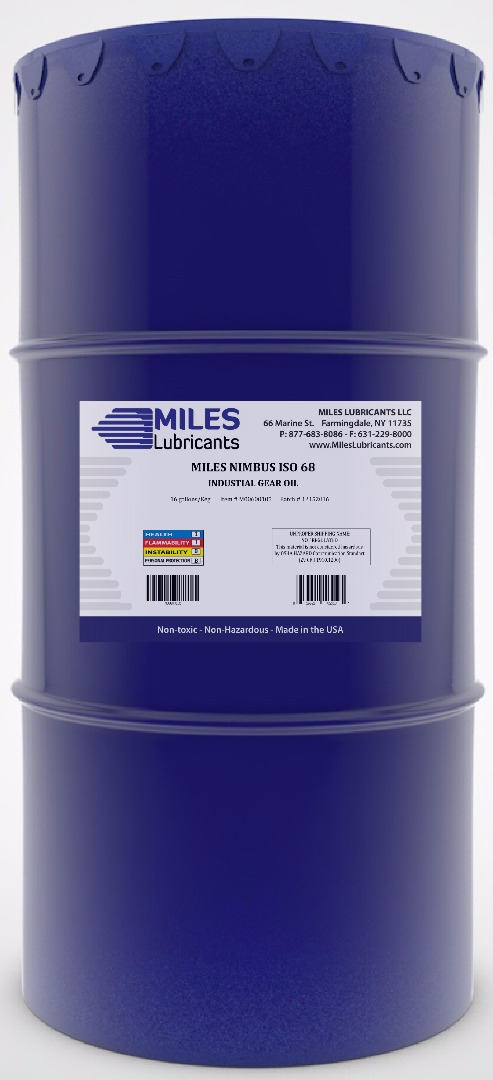 MILES NIMBUS 68 (INDUSTIAL GEAR OIL)(120 lb.) KEG