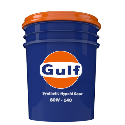 Gulf Synthetic Hypoid Gear 80w140 5 Gallon Pail | Ave Petroleum